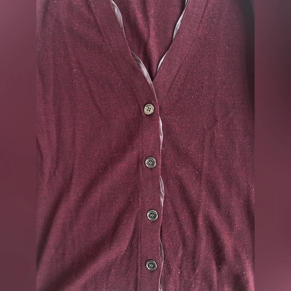 Burberry Britt Merino Wool Cardigan - Picture 6 of 9